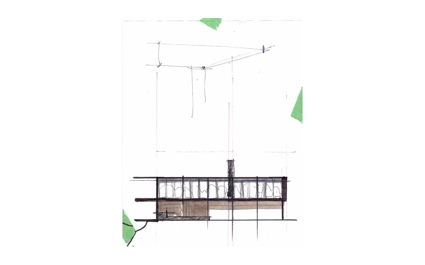 Don Roy Site Architecture architectural drawing process